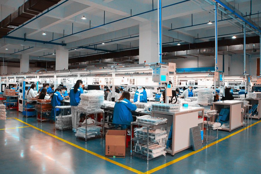 Dongguan Chitwing Technologies Co., Ltd línea de producción del fabricante
