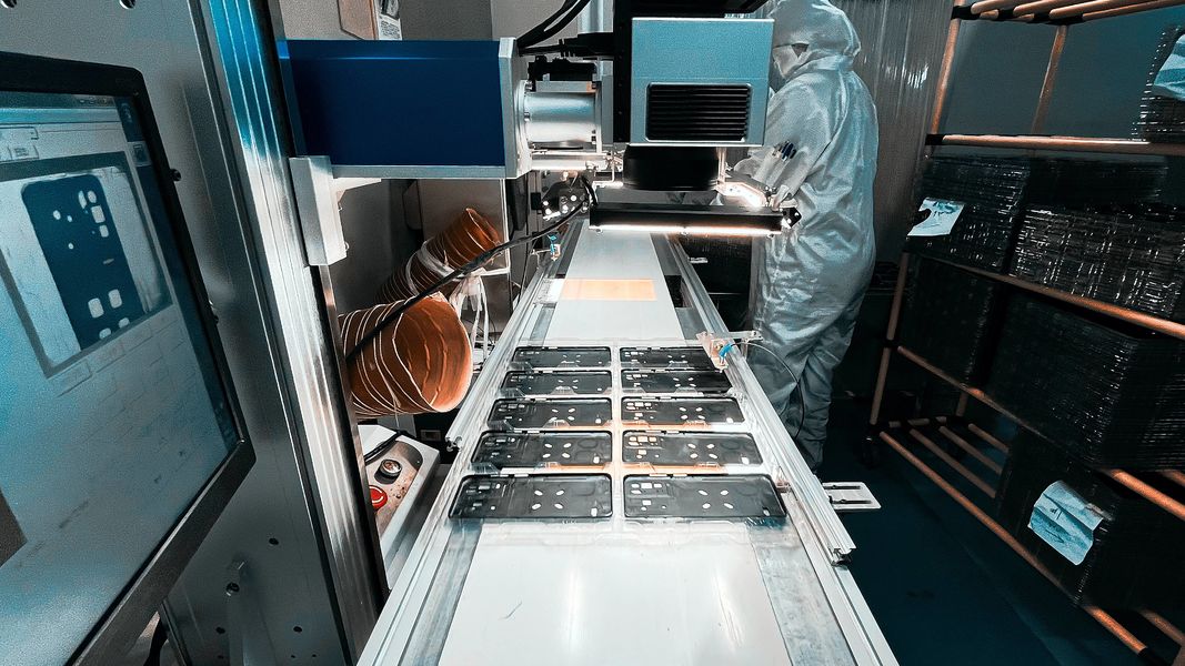 Dongguan Chitwing Technologies Co., Ltd línea de producción del fabricante