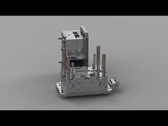 Cubierta de batería para teléfono transparente de la Tres-prueba (1*1)/el corredor/las Tres-placas calientes moldea No.23691&23692