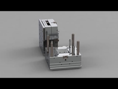 Soporte de guía transparente de la correa lateral del POA (1*2)/molde frío No.22728 de /Three-plates del corredor