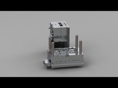 Una vivienda más baja de la base transparente del Smart Watch (el corredor 1*4)//las Tres-placas fríos moldea No.23305