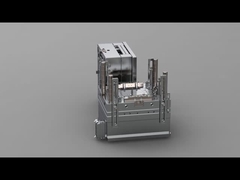 Front Shell plano transparente (1*1)/las Tres-placas moldean/el corredor caliente No.23603