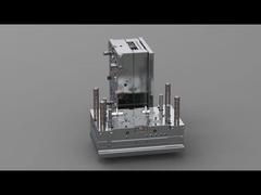 Cubierta inferior del timbre elegante transparente (1*2)/moldean caliente/No.23681 del corredor/de las Tres-placas