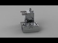 Vivienda transparente del teléfono de la Tres-prueba (1*2)/el corredor/las Tres-placas calientes moldea No.23689