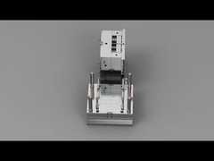 Vivienda inferior superior del teléfono transparente de la Tres-prueba (1*4)/molde frío No.23690 del corredor/de las Tres-placas