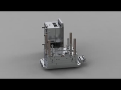 Cubierta de batería para teléfono transparente de la Tres-prueba (1*1)/el corredor/las Tres-placas calientes moldea No.23691&23692