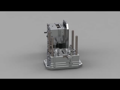 Ayuda elegante transparente de la caja de vidrios (1*4)/el corredor/las Tres-placas fríos moldea No.23786