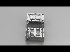 Eje elegante de la caja de vidrios (1*2)/el corredor/las Tres-placas fríos moldea No.23847