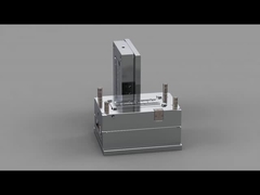 Placa de guía transparente de luz del router (1*4)/el corredor/las Dos-placas fríos moldea No.23893