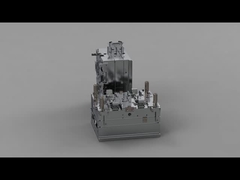 Vivienda posterior a bordo transparente (1*2) el corredor/las Tres-placas calientes moldea No.23909