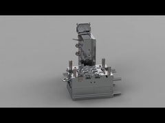 La cubierta superior de la caja de carga/de las Dos-placas del auricular transparente moldea/el corredor caliente No.24195-B