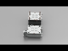 Corredor caliente de carga No.24196-B de la cubierta interna 1x4 dos de la caja del auricular del molde superior de la placa